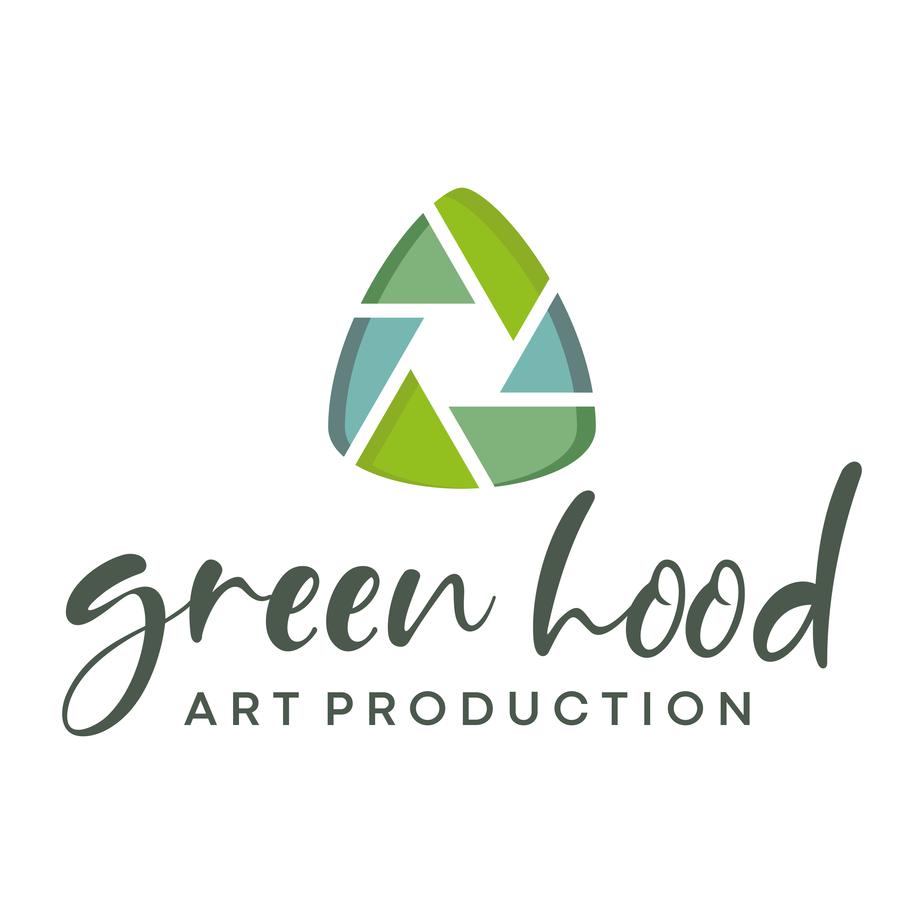Team green hood art production